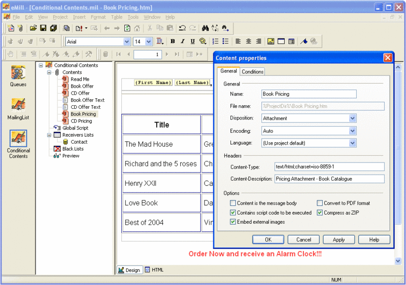EMill Screenshot